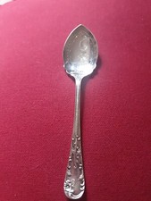 TEEMARMELADE OBSTLÖFFEL VERZIERTER GRIFF ALT VINTAGE PAISLEY EP NS 5,5"