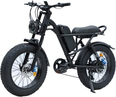 E-Bike 20 Zoll 4.0 Fat Reifen Elektrofahrrad 1000W 48V 15.6AH Shimano 7 Gang DE