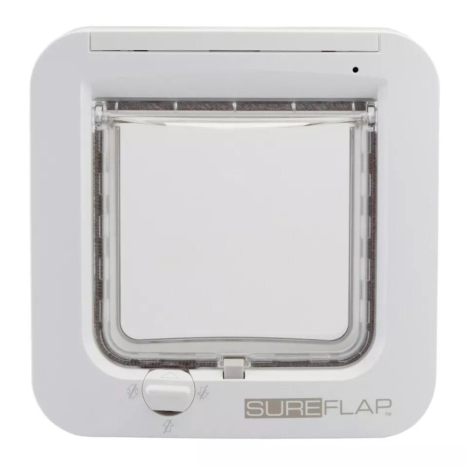 SureFlap Dual Scan Microchip Cat Flap Pet Door No Power Supply