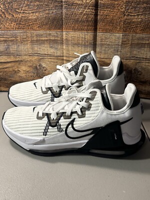 Nike LeBron Witness 6 TB White Black Shoes Sneakers DO9843-100