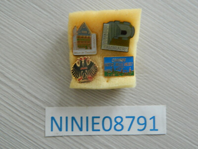SET 4 PINS PINS CAMBRAI Fremdenverkehrsamt Cambrai 91 Zeiger PINES EAGLE selten