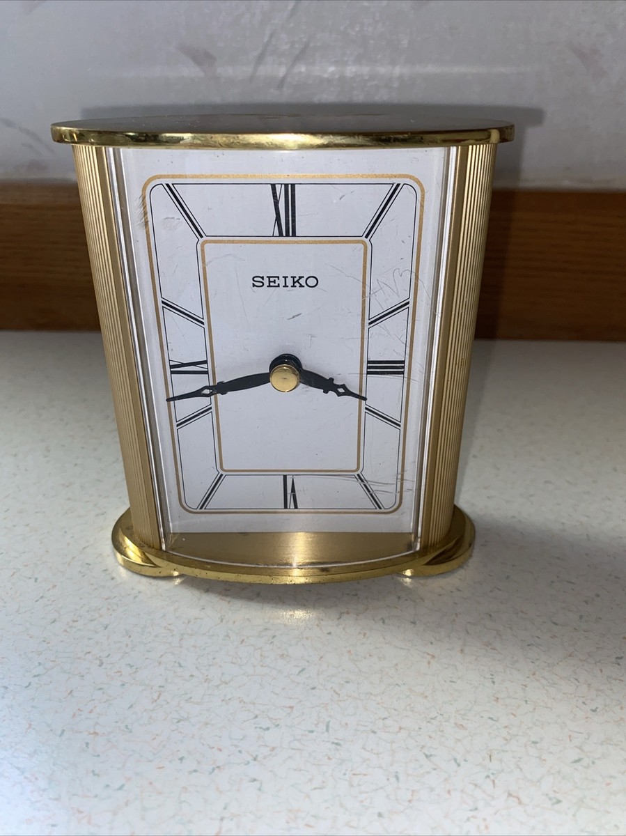 SEIKO QUARTZ CLOCK DESK | eBay