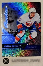 Mathew Barzal 2016-17 Flair Showcase Blue Ice Rookie RC /199