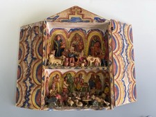 Vintage Peruvian Retablo Nicho Diorama