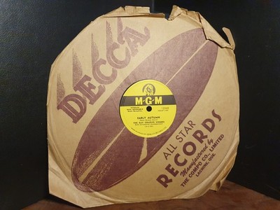 Ray Charles Singers  Early Autumn/Autumn Leaves  DECA All Star Records LP 1954.