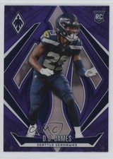 2024 Panini Phoenix Rookies Purple DJ James #172 0c4