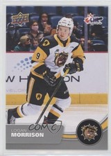 2021-22 Upper Deck CHL Logan Morrison #100 0ol8