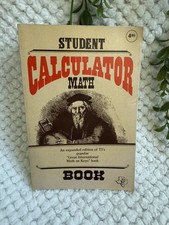 Student Calculator Math Book Texas Instruments TI Learning Center 1980