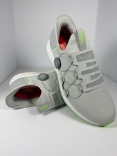 Skechers GO GOLF Elite 5 Slip-Ins Twist Fit Gray Lime Men s 10.5 214066