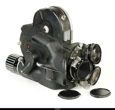 Movie Camera Arri Arriflex 16 w/Lens Schneider 10mm 25mm 50mm Set