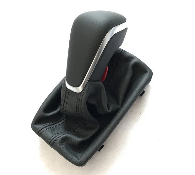 For LHD Audi A7 A6 C7 2016- 2018 Black DSG Ball Shifter Gear Shift Knob & Boot Foto 3 de 4