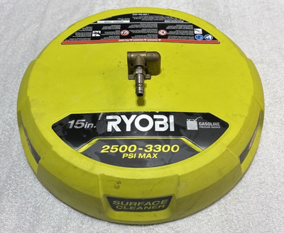 #ad Ryobi 15 inch 2500 3300PSI Surface Cleaner Gas Pressure Washer $49.99