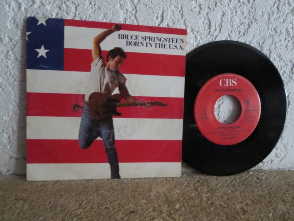 Bruce Springsteen  Vinyle 45 Tours Born in the U.S.A - Photo 2/4