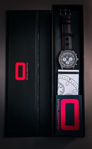 Omologato Indianapolis Chronograph Quartz Racing Watch Limited Edition #90/500