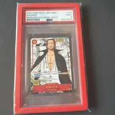 One Piece Shanks (OP01-120) mini Manga  PSA 9