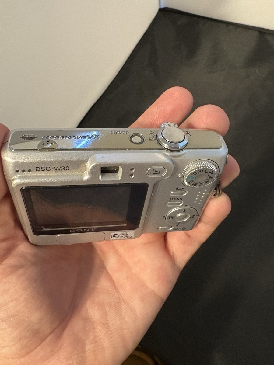Buy Sony Cyber-shot DSC-W30 6.0MP Digital Camera - Silver