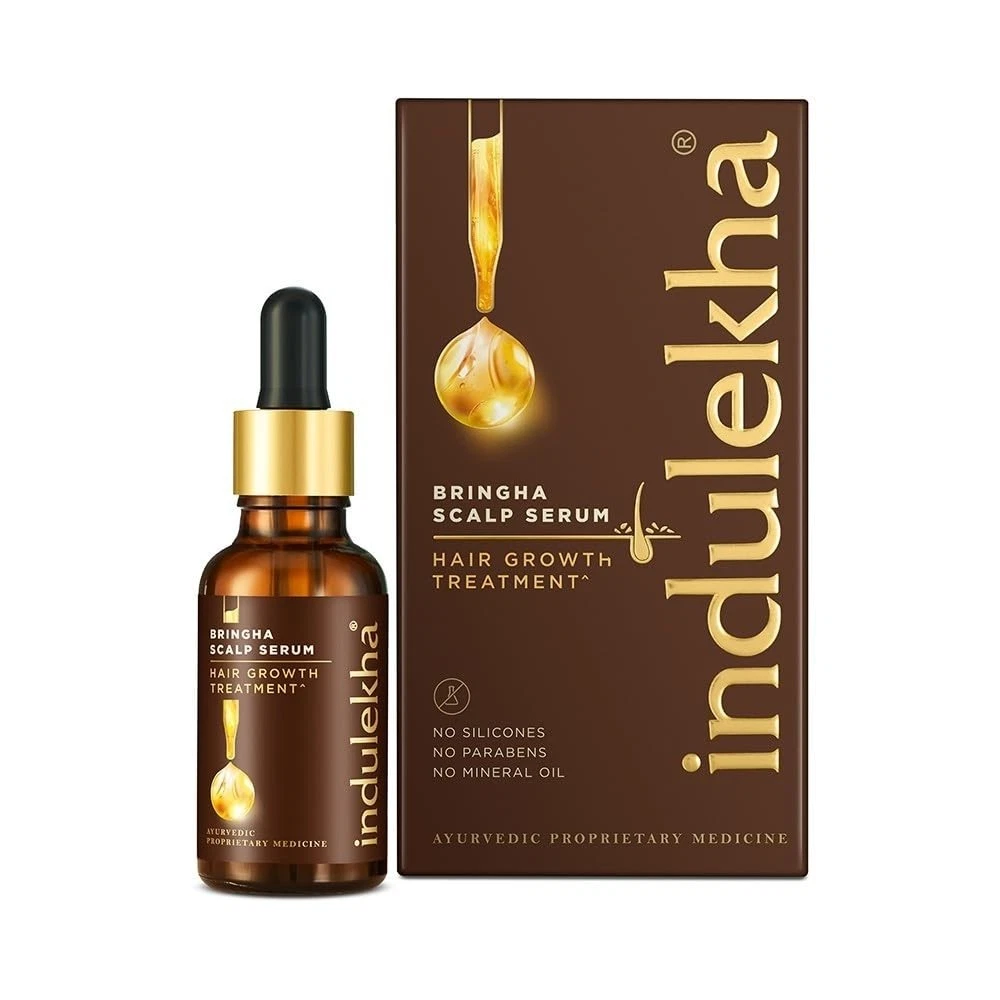 Indulekha Bringha Hair Growth Treatment Scalp Serum 30ml Ayurvedic Hair Growth