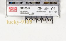 1pc New MEAN WELL Switching Power Supply SP-75-15  5V 15A 