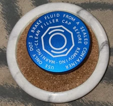1997-2004 Dodge Dakota Billet Aluminum Brake Fluid Reservoir Cap