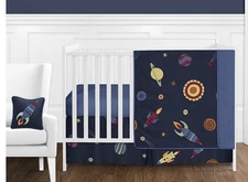 Sweet Jojo Designs Space Galaxy Nursery Bedding-11 piece set