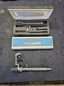 Vintage Emesco Dental Drill Handpiece Belt Driven Emesco No. 4 Parts Lot #b335