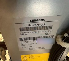 ONE USED SIEMENS INVERTER 6SL3352-1AE33-1AA1