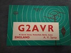 1970 QSL G2AVR RSARS 341 TQ 71 Mullard Concentric Waves RSGB — photo 1
