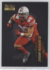 2022 Wild Card MATTE Black Jeremy Ruckert #MB-59 Rookie RC 1a7j. rookie card picture