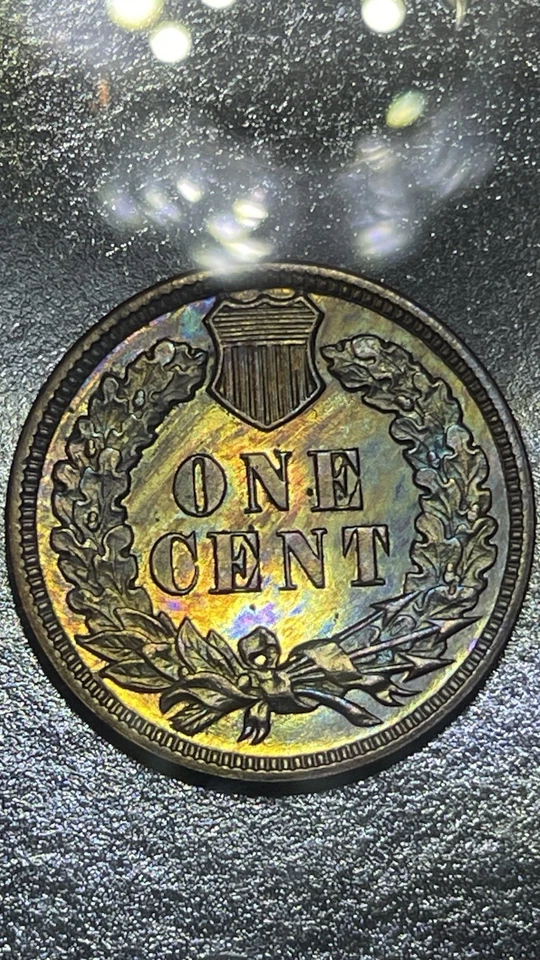 * 1880 * PRÍSTINO++ CENTAVO CABEZA INDIA A PRUEBA DE GEMAS * CENTAVO INCREÍBLE Foto 4 de 4