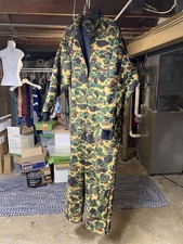 Vintage Camouflage Insulated Jumpsuit