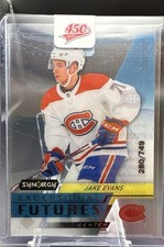 2020-21 Upper Deck Synergy - Exceptional Futures Jake Evans /749 (RC) Canadiens