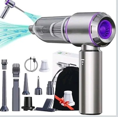 Car Vacuum Portable Cordless - 18000PA 3 in 1 High Power Mini Vacuum Cleaner 