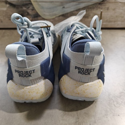 Under Armour Project Rock 6 UA Halogen Blue Cross Train 3026535-400 Women's 8.5 - Picture 6 of 9