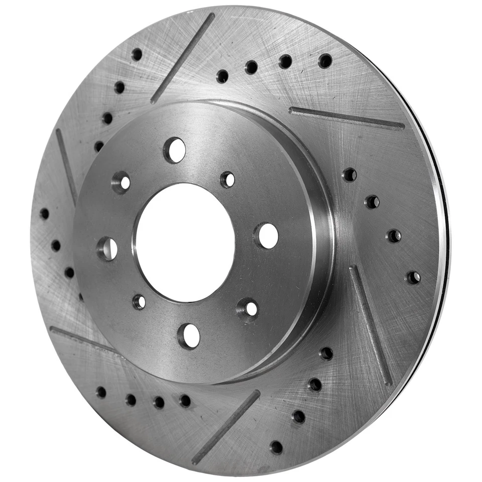 Front Brake Disc Rotors and Pads Kit Coupe Sedan for Honda Insight Civic 96-2003 - Image 2 of 4