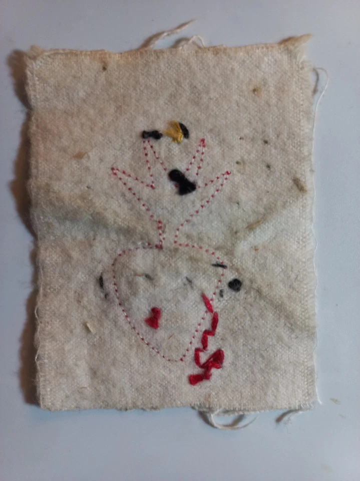 Insigne tissu chouan vendée sacré coeur de Jésus - Photo 2/2