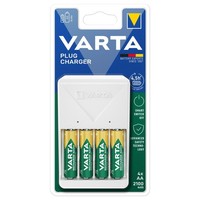 Varta Akku LadegeräT Plug Charger Aa/Aaa Inkl. 4X AA 2100 Mah