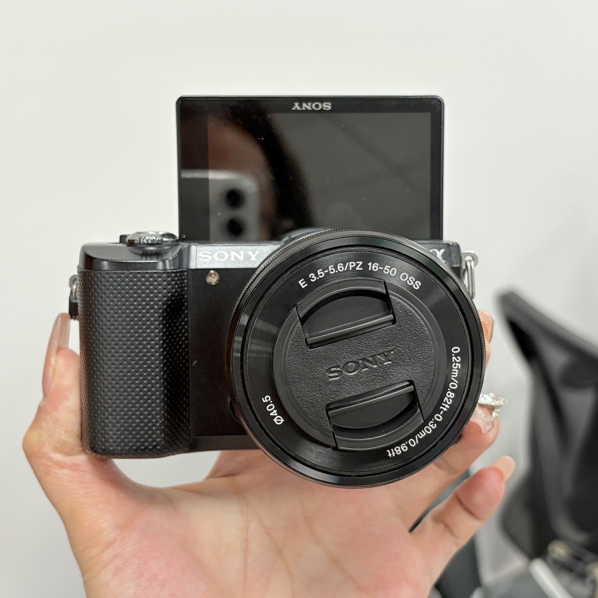 Sony Alpha a5000 Mirrorless Digital Camera with 16-50mm Lens black