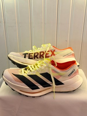 Adidas Terrex Agravic Speed Ultra 2 Cloud White Impact Orange - Size 11