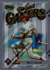 1996 Finest #62 Will Clark