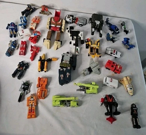 Vintage Transformers And GoBots Lot Parts