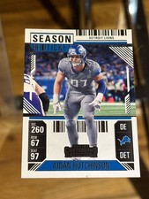 Aidan Hutchinson 2024 Panini Contenders - Season Ticket #34 Retail Detroit Lions