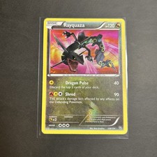 Rayquaza 128/124 Secret Rare Dragons Exalted Pokemon Card Shiny 2012 on eBay