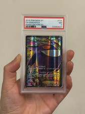 Pokémon Gengar EX Full Art Ultra Rare Holo XY Phantom Forces 114/119 PSA 7 on eBay