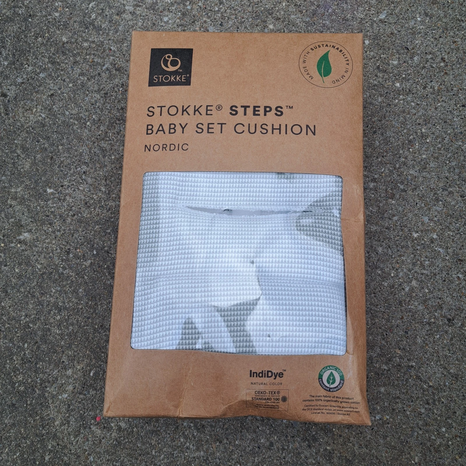 Stokke Steps Baby Set Cushion Nordic Gray NEW (Open Box)
Opens in a new window or tab