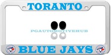 License Plate Frame Chrome Stainless Steel Vinyl For Toranto Blue Jays License Plate Frame Chrome Stainless Steel Vinyl For Toranto Blue Jays