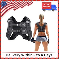 Prodigen Weighted Vest for Women and Men 8 12 16 20 25 30 Lbs with Reflective St
