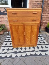 Vintage Mid Century Tallboy Chest Of Drawers Linen Cupboard Can Deliver