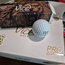New in Box - Sleeves 3 balls Vice Pro White Golf Balls