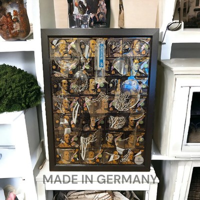Belvedere Broken Bottle Art 3D Epoxy Dollar Wandbild Vodka Deko 30x40 NEU