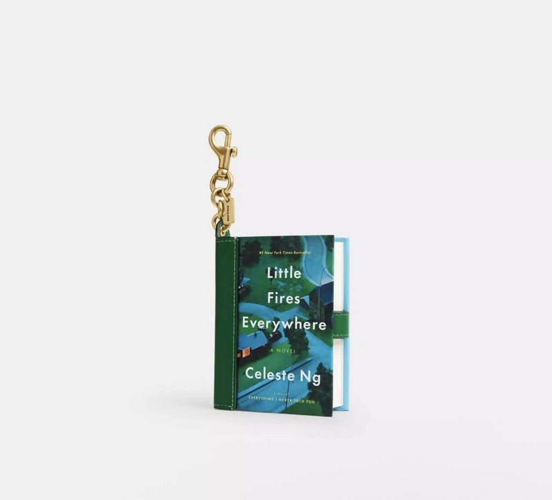 Coach - Book Bag Charm Little Fires Everywhere - Celeste Ng CFK51 NWT